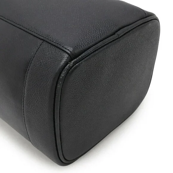 CHANEL Black Caviar Leather Logo Pouch - Picture 4 of 9